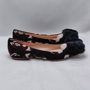 Kate Spade Womens Flats Size 7.5 Navy Quiet Luxury Whimsigoth Dark Romantic